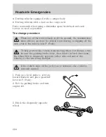 Предварительный просмотр 224 страницы Ford 2006 Escape Hybrid Owner'S Manual