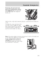 Предварительный просмотр 225 страницы Ford 2006 Escape Hybrid Owner'S Manual