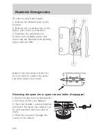 Предварительный просмотр 226 страницы Ford 2006 Escape Hybrid Owner'S Manual