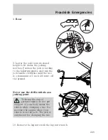 Предварительный просмотр 229 страницы Ford 2006 Escape Hybrid Owner'S Manual