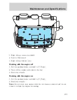 Предварительный просмотр 259 страницы Ford 2006 Escape Hybrid Owner'S Manual