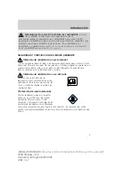 Предварительный просмотр 5 страницы Ford 2006 Escape Owner'S Manual