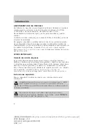 Предварительный просмотр 6 страницы Ford 2006 Escape Owner'S Manual