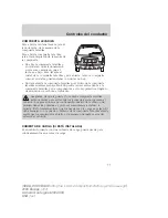 Предварительный просмотр 77 страницы Ford 2006 Escape Owner'S Manual