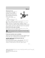 Предварительный просмотр 189 страницы Ford 2006 Escape Owner'S Manual