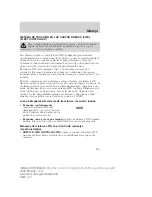 Предварительный просмотр 205 страницы Ford 2006 Escape Owner'S Manual