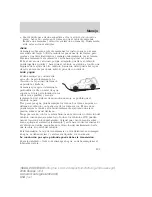 Предварительный просмотр 209 страницы Ford 2006 Escape Owner'S Manual