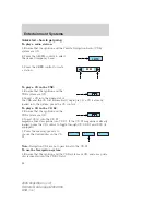 Предварительный просмотр 52 страницы Ford 2006 Expedition Owner'S Manual