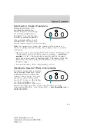 Предварительный просмотр 123 страницы Ford 2006 Expedition Owner'S Manual