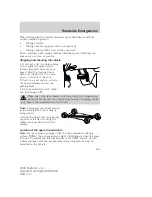 Предварительный просмотр 249 страницы Ford 2006 Explorer Owner'S Manual