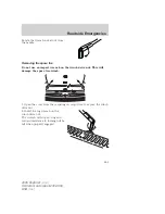 Предварительный просмотр 251 страницы Ford 2006 Explorer Owner'S Manual