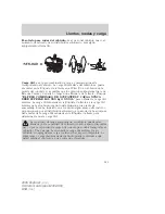 Предварительный просмотр 539 страницы Ford 2006 Explorer Owner'S Manual