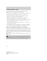 Предварительный просмотр 546 страницы Ford 2006 Explorer Owner'S Manual