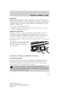 Предварительный просмотр 549 страницы Ford 2006 Explorer Owner'S Manual