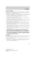 Предварительный просмотр 625 страницы Ford 2006 Explorer Owner'S Manual