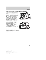 Предварительный просмотр 61 страницы Ford 2006 F-150 Owner'S Manual