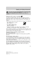 Предварительный просмотр 141 страницы Ford 2006 F-150 Owner'S Manual