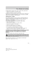 Предварительный просмотр 199 страницы Ford 2006 F-150 Owner'S Manual