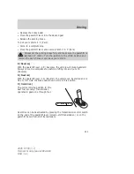 Предварительный просмотр 213 страницы Ford 2006 F-150 Owner'S Manual