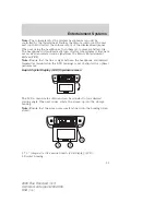 Предварительный просмотр 34 страницы Ford 2006 Five Hundred Owner'S Manual