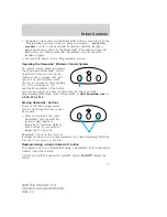 Предварительный просмотр 74 страницы Ford 2006 Five Hundred Owner'S Manual