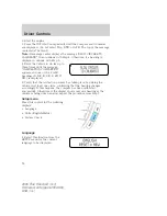 Preview for 79 page of Ford 2006 Five Hundred Owner'S Manual