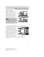 Предварительный просмотр 126 страницы Ford 2006 Five Hundred Owner'S Manual