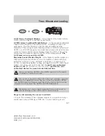 Предварительный просмотр 168 страницы Ford 2006 Five Hundred Owner'S Manual