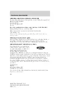 Предварительный просмотр 223 страницы Ford 2006 Five Hundred Owner'S Manual