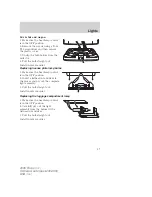 Предварительный просмотр 37 страницы Ford 2006 Focus Owner'S Manual