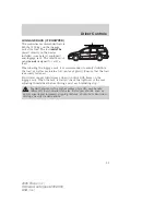 Предварительный просмотр 51 страницы Ford 2006 Focus Owner'S Manual