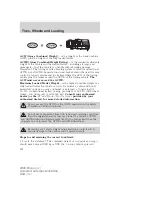 Предварительный просмотр 124 страницы Ford 2006 Focus Owner'S Manual