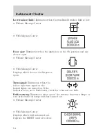 Предварительный просмотр 14 страницы Ford 2006 Freestar Owner'S Manual