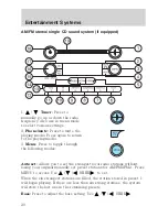 Предварительный просмотр 20 страницы Ford 2006 Freestar Owner'S Manual