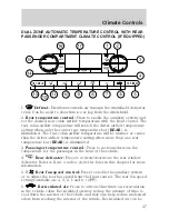 Предварительный просмотр 37 страницы Ford 2006 Freestar Owner'S Manual