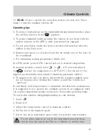 Предварительный просмотр 41 страницы Ford 2006 Freestar Owner'S Manual