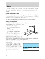 Предварительный просмотр 46 страницы Ford 2006 Freestar Owner'S Manual