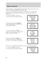 Предварительный просмотр 82 страницы Ford 2006 Freestar Owner'S Manual