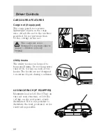 Предварительный просмотр 88 страницы Ford 2006 Freestar Owner'S Manual