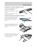 Предварительный просмотр 89 страницы Ford 2006 Freestar Owner'S Manual