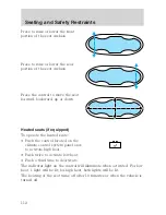 Предварительный просмотр 112 страницы Ford 2006 Freestar Owner'S Manual