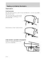 Предварительный просмотр 114 страницы Ford 2006 Freestar Owner'S Manual