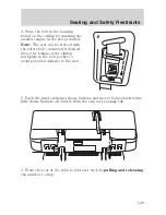 Предварительный просмотр 129 страницы Ford 2006 Freestar Owner'S Manual