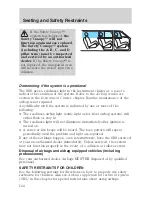 Предварительный просмотр 162 страницы Ford 2006 Freestar Owner'S Manual