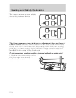 Предварительный просмотр 174 страницы Ford 2006 Freestar Owner'S Manual