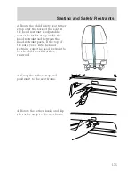 Предварительный просмотр 175 страницы Ford 2006 Freestar Owner'S Manual