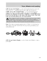 Предварительный просмотр 203 страницы Ford 2006 Freestar Owner'S Manual