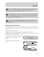 Предварительный просмотр 213 страницы Ford 2006 Freestar Owner'S Manual