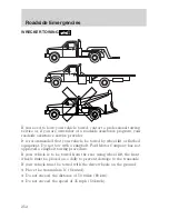 Предварительный просмотр 252 страницы Ford 2006 Freestar Owner'S Manual