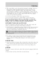 Предварительный просмотр 267 страницы Ford 2006 Freestar Owner'S Manual